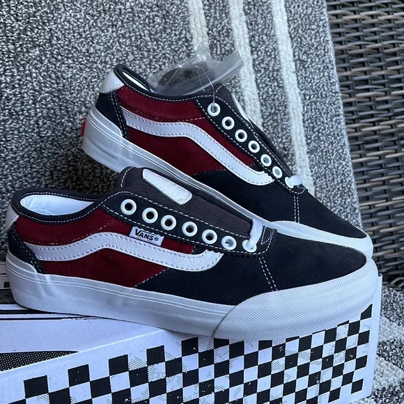 Vans Chima 2 Asphalt/Pomegranate WMNS - Picture 6 of 16